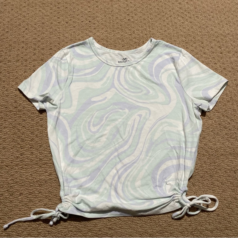 Hollister Pastel Swirl Baby Tee